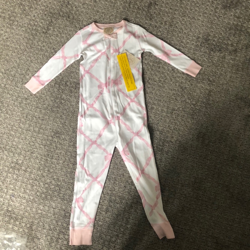 NWT TBBC Night Nights Belle Meade Bow 4T No feet